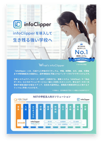 infoClipperパンフレットの画像